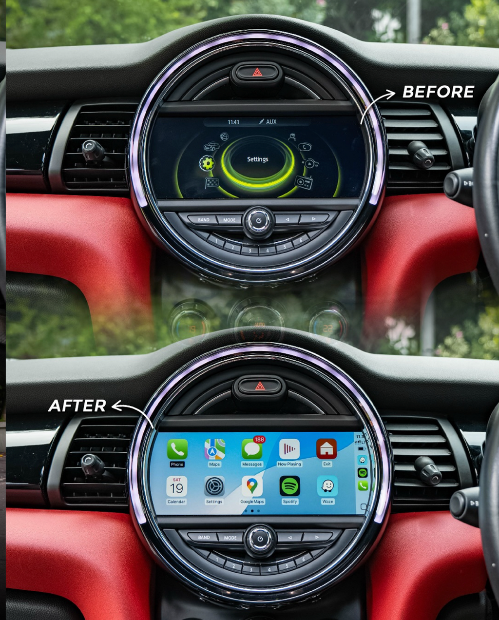 Module CarPlay & Android Auto sans fil – MINI NBT
